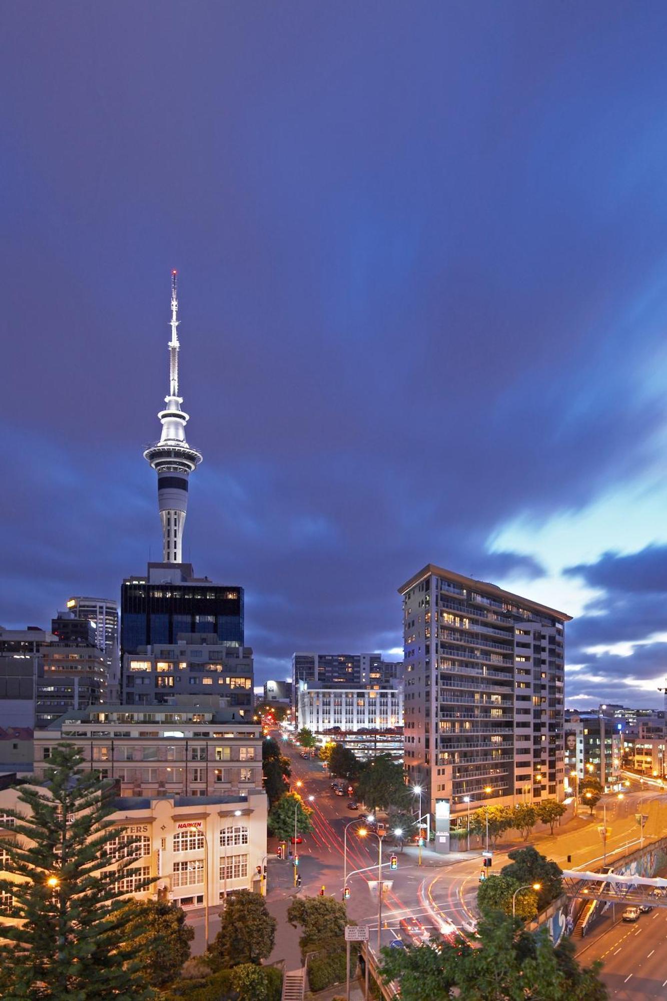 The Chancellor On Hobson Aparthotel Auckland Exteriör bild