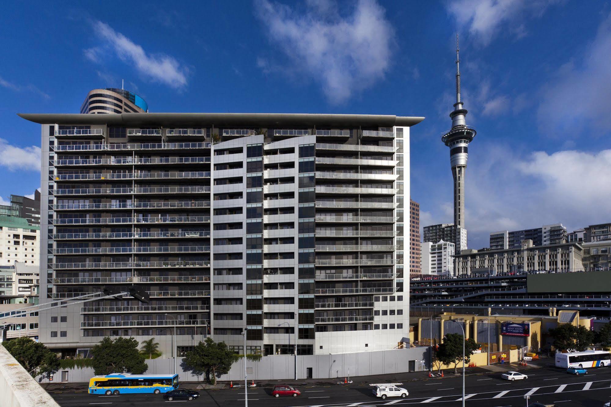 The Chancellor On Hobson Aparthotel Auckland Exteriör bild